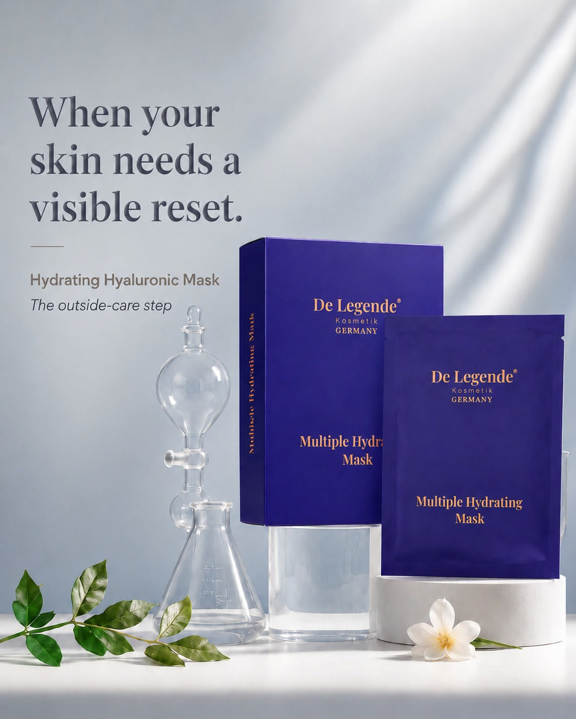 De Legende Multiple Hydrating Mask – der Schritt von außen im Inside-Out Care Duo