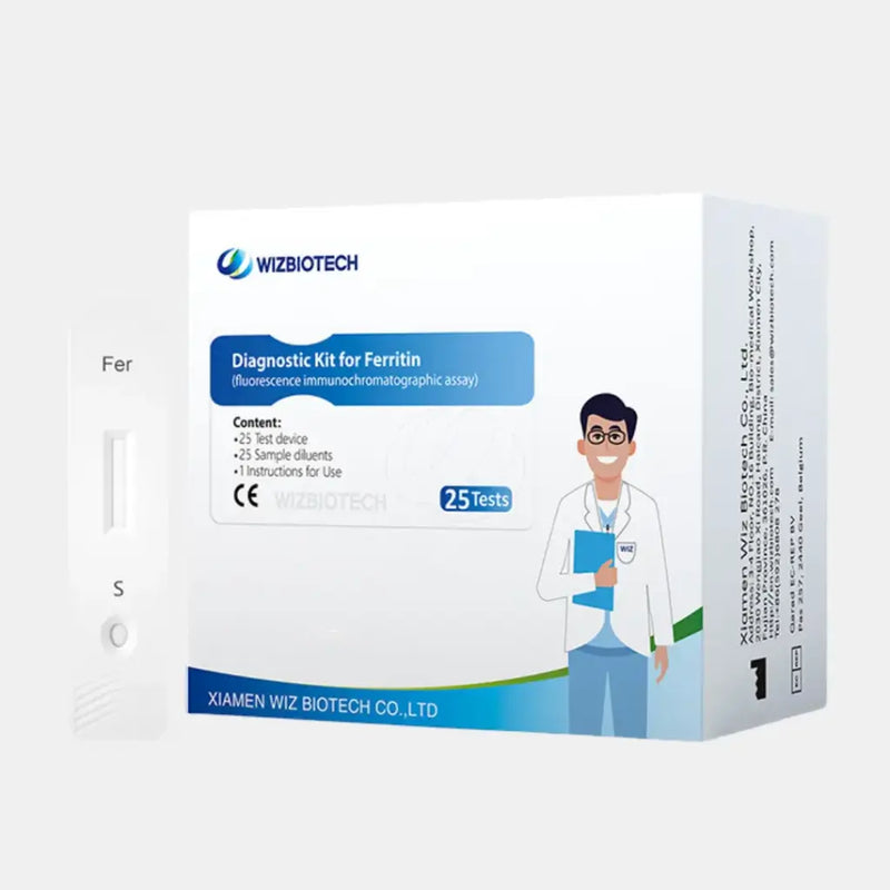 Ferritin-Testkit (25 Tests)